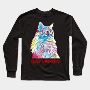 Cat Lovers Long Sleeve T-Shirt